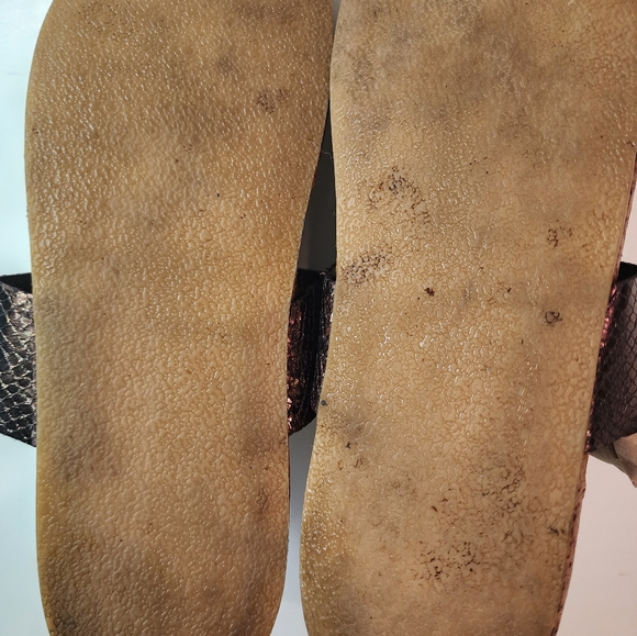 Birky's sandals--lightly used--bronze - Picture 3 of 10